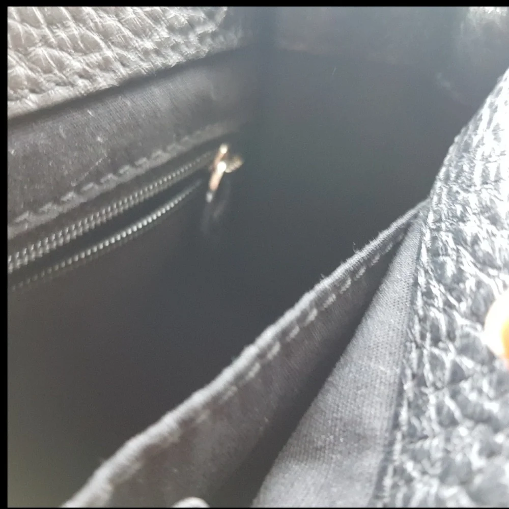 Marc by Marc Jacobs TOP SCHOOLY pebble LEATHER MESSENGER CROSSBODY BAG Black